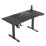 Biurka - Ultradesk Level V2 Czarny - miniaturka - grafika 1