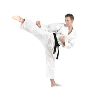 DEPICE Unisex – kombinezon do karate dla dorosłych, biały, 180 cm - Kimona, stroje i obuwie - miniaturka - grafika 1
