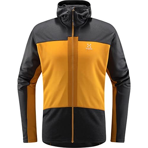 Haglöfs 606047_5M4 ROC FLASH MID Męska kurtka z magnesem/SUNNY YELLOW, rozmiar XL