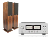 Zestawy stereo - Luxman L-505Z (srebrny) + Response D30RS (orzech) - miniaturka - grafika 1