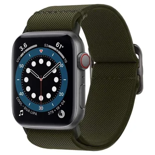 Spigen Pasek Fit Lite do Apple Watch 4 / 5 / 6 / 7 / SE (38 / 40 / 41 mm) Khaki - Akcesoria do smartwatchy - miniaturka - grafika 1