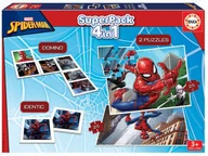 Gry planszowe - Pakiet 4w1 - Spider-Man - miniaturka - grafika 1