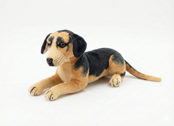 Realistyczna Pluszowa Maskotka Psa 45 cm - Wierny Towarzysz Dla Dziecka