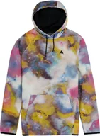Bluzy męskie - bluza męska BURTON CROWN WEATHERPROOF PO Stout White Voyager - miniaturka - grafika 1