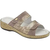 Sandały damskie - Scholl Marinella, Sandały Damskie, Taupe, 41 EU Larga - miniaturka - grafika 1