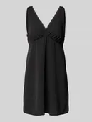 Sukienki - Sukienka mini z obszyciem koronką model ‘BROOKE’ - miniaturka - grafika 1