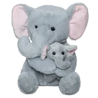 Maskotki i pluszaki - Chinchilla, Słoń Mama I Dziecko, 30 Cm - miniaturka - grafika 1