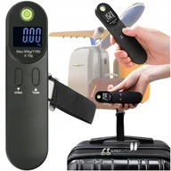 Akcesoria podróżnicze - Waga Bagażowa Ręczna Podróżna Turystyczna Elektroniczna Kieszonkowa 50kg - miniaturka - grafika 1