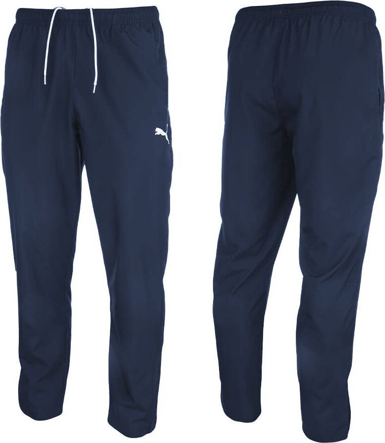 Puma Spodnie męskie Puma teamRISE Sideline Pants granatowe 657327 06 S