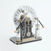 Akcesoria i części modelarskie - Maszyna elektrostatyczna Wimshurst do samodzielnego montażu - Astromedia - miniaturka - grafika 1