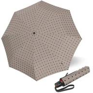 Parasole - KNIRPS T.200 Kelly Taupe - elegancki, w pełni automatyczny parasol - miniaturka - grafika 1
