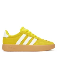 Sneakersy damskie - Sneakersy adidas Barreda JR1201 Żółty - miniaturka - grafika 1