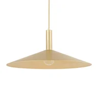 Lampy sufitowe - Zwisająca lampa nad stół Capri 41007 Sigma do kuchni stożek złota - miniaturka - grafika 1