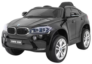 Joko Auto na akumulator BMW X6M Auto na akumulator BMW X6 Czarny SAMOCHÓD NA AKUMULATOR BMW X6M CZARNY + POKROWIEC + PILOT PA.JJ2199.CZ - Pojazdy elektryczne dla dzieci - miniaturka - grafika 1