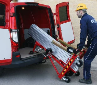 Keltech Podnośnik towarowy z wciągarką z automatycznym hamulcem (maks. wysokość podnoszenia: 6,3 m, maks. udźwig: 200 kg) 27481897 - Podnośniki - miniaturka - grafika 7