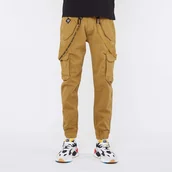 Spodnie męskie - Alpha Industries Utility Pant KHAKI - 31 - miniaturka - grafika 1