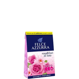 Felce Azzurra Saszetki zapachowe Felce Azzurra - Róża i kwiat lotosu (3 szt.) 8001280406904 - Zapachy do domu - miniaturka - grafika 2