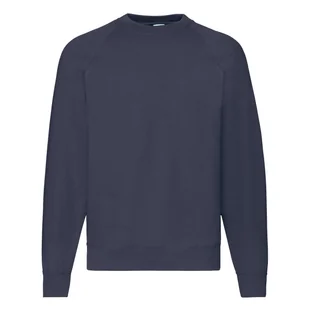 Bluza męska Raglan Sweat Fruit of the Loom - Ciemnogranatowy L - Bluzy męskie - miniaturka - grafika 1