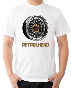 T-SHIRT MĘSKI MOTORYZACYJNA BBS STANCE BMW JDM KOSZULKA BIAŁA R-L A349 - Koszulki męskie - miniaturka - grafika 1