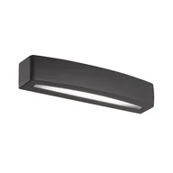 Lampy ogrodowe - Panlux Oświetlenie ogrodowe LED ścienne Bloco antracyt, 10 W - miniaturka - grafika 1