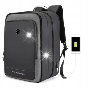 Plecak na laptop / laptopa lenovo duży 17 3 cali, podróżny, sztywny - Torby na laptopy - miniaturka - grafika 1