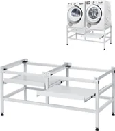 Akcesoria i części do pralek i suszarek - Wysokiej jakości podstawa pod pralkę Podstawa pod suszarkę - 1230x635x625 mm - Maksymalne obciążenie 267 kg - Rama pod urządzenie gospodarstwa domowego klasy premium - miniaturka - grafika 1