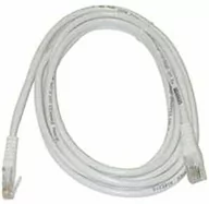 Patchcordy - MicroConnect RJ-45/RJ-45 kat.6 1m Biały UTP601W - miniaturka - grafika 1