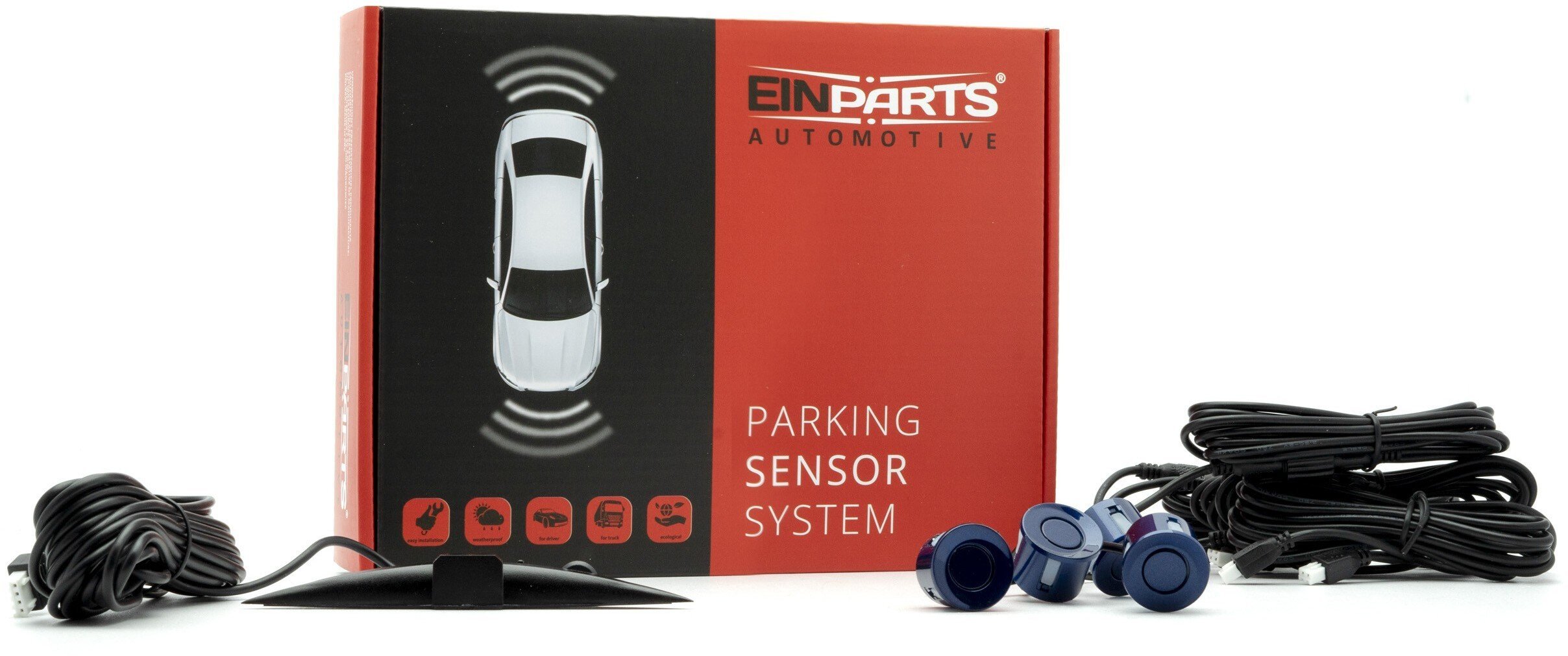 Einparts Automotive EINPARTS CZUJNIKI PARKOWANIA SET EPP6600 NO 22 DO SAMOCHODÓW ZESTAW 4