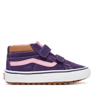 Sneakersy Vans MTE SK8-Mid Reissue V VN000D1011E1 Fioletowy - Buty dla dziewczynek - miniaturka - grafika 1