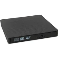 Napędy optyczne - Napęd optyczny DVD Notebook USB 2.0 Czarny - miniaturka - grafika 1