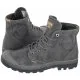 Buty trekkingowe męskie - Buty Pampa Hi Wax French Metal 77222-068-M (PA81-a) Palladium - miniaturka - grafika 1
