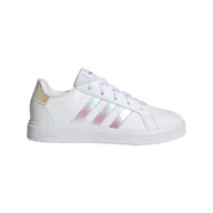 Odzież sportowa dziecięca - Buty do tenisa ADIDAS Grand Court sznurowane - miniaturka - grafika 1