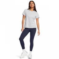 Legginsy - Damskie legginsy dzianinowe z wysokim stanem Under Armour Campus Legging - granatowe - miniaturka - grafika 1
