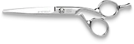 Nożyczki fryzjerskie - Aristocut Ergo-Flow 6.0", nożyczki fryzjerskie, crane, precyzyjne cięcie, ergonomiczne - miniaturka - grafika 1