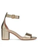 Sandały damskie - Geox Sandały D Virnilisa 65 S D55YZA 000Y2 C2012 Złoty - miniaturka - grafika 1