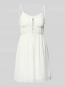 Sukienki - Sukienka mini z koronką i cienkimi ramiączkami model ‘FAIRY’ - miniaturka - grafika 1