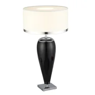 Lampy stojące - Argon Lampka biurkowa LORENA 365 1pł Czarny chrom - miniaturka - grafika 1