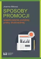 Marketing - Sposoby promocji współczesnej polskiej prasy drukowanej - miniaturka - grafika 1