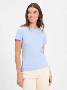 JOOP! Koszulka damska Kobiety Bawełna niebieski jednolity, 34 - Koszulki i topy damskie - miniaturka - grafika 1