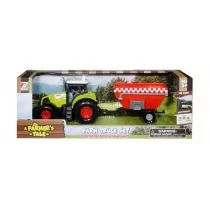 Traktor z przyczepą polski moduł dźwiękowy - SWEDE - Samochody i pojazdy dla dzieci - miniaturka - grafika 2