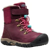 Buty dla chłopców - Dziecięce buty zimowe Keen Kanibou Wp Youth Rozmiar butów (UE): 39 / Kolor: różowy - miniaturka - grafika 1