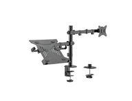 Uchwyty do monitorów - Uchwyt na monitor i laptop, Standard VESA, HDWR SolidHand-AL01M01 - miniaturka - grafika 1