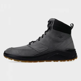 Męskie buty sportstyle 4F 4FAW22FWINM018 - szare - Buty trekkingowe męskie - miniaturka - grafika 1
