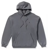 Bluzy męskie - bluza męska VOLCOM SINGLE STONE PO HOODIE ASPHALT BLACK - miniaturka - grafika 1