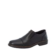 Klapki i japonki męskie - Rieker Męskie klapki 17659, Czarny czarny kasztanowy czarny 00, 47 EU - miniaturka - grafika 1