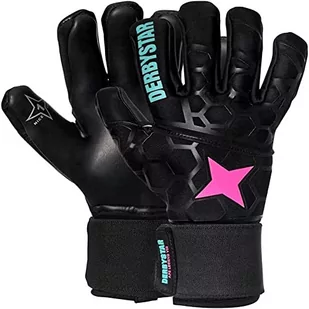Derbystar APS Legend V20 rękawiczki czarne, różowe, zielone, 10,5 - Rękawiczki - miniaturka - grafika 1