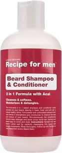 Recipe for men BEARD SHAMPOO CONDITION 250 ml - Kosmetyki i akcesoria do pielęgnacji brody - miniaturka - grafika 1