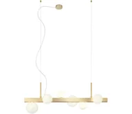 Lampy sufitowe - Redo 01-2374 - Żyrandol na lince GOJI 6xG9/28W/230V złoty - miniaturka - grafika 1