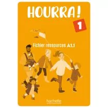 Hourra 1. Karty pracy - Książki do nauki języka francuskiego - miniaturka - grafika 1