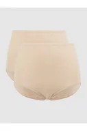 Majtki damskie - Figi z dodatkiem streczu w zestawie 2 szt. model Maxi - Schiesser - miniaturka - grafika 1